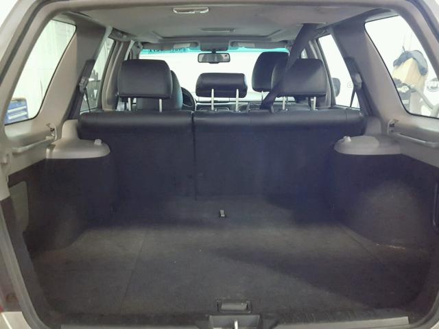 JF1SG69606H753672 - 2006 SUBARU FORESTER 2 SILVER photo 9