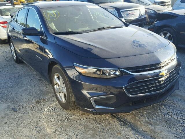 1G1ZB5STXGF189603 - 2016 CHEVROLET MALIBU LS BLUE photo 1