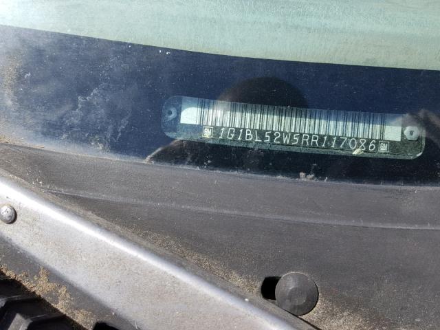 1G1BL52W5RR117086 - 1994 CHEVROLET CAPRICE CL 红色 照片 10