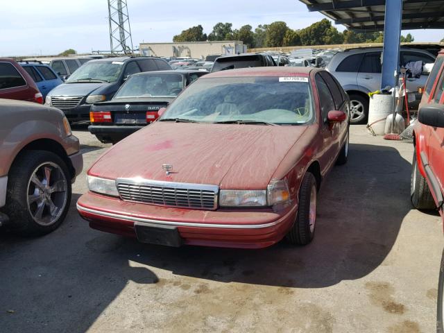 1G1BL52W5RR117086 - 1994 CHEVROLET CAPRICE CL RED photo 2