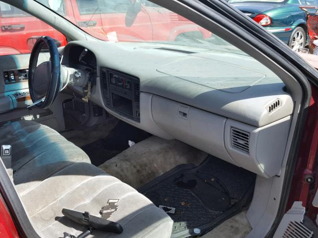 1G1BL52W5RR117086 - 1994 CHEVROLET CAPRICE CL 红色 照片 5