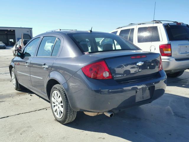 1G1AT58H197191573 - 2009 CHEVROLET COBALT LT GRAY photo 3