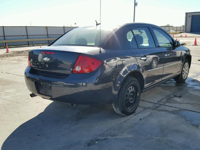 1G1AT58H197191573 - 2009 CHEVROLET COBALT LT GRAY photo 4