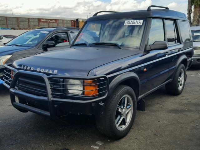 SALTY1243YA234823 - 2000 LAND ROVER DISCOVERY BLUE photo 2