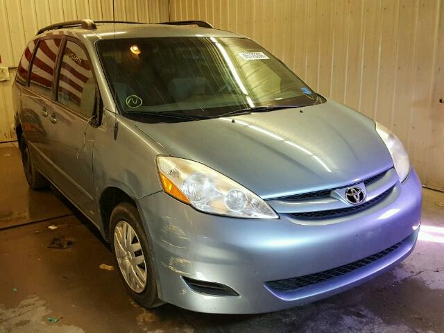 5TDZK23C59S253585 - 2009 TOYOTA SIENNA CE/ BLUE photo 1