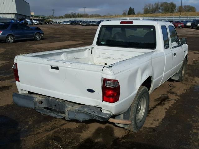 1FTYR14U53PA30439 - 2003 FORD RANGER SUP WHITE photo 4