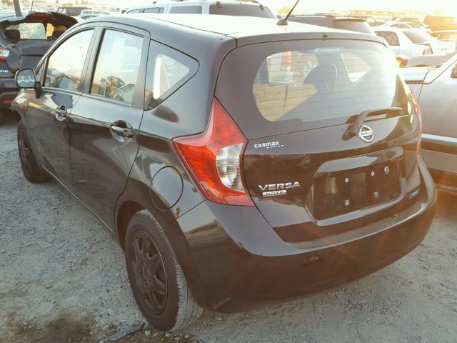 3N1CE2CP4EL432719 - 2014 NISSAN VERSA NOTE BLACK photo 3