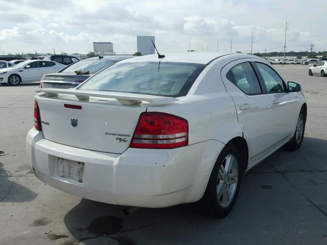 1B3CC5FB1AN124116 - 2010 DODGE AVENGER WHITE photo 4