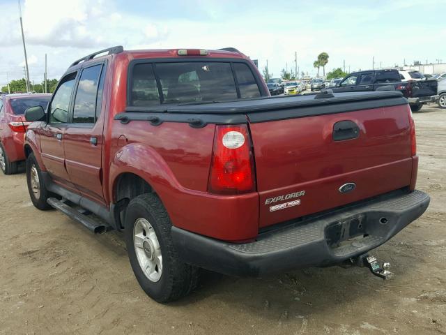 1FMZU77E21UC12488 - 2001 FORD EXPLORER S RED photo 3