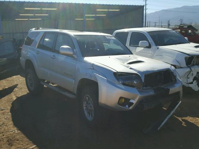 JTEBT14R168036414 - 2006 TOYOTA 4RUNNER SR SILVER photo 1