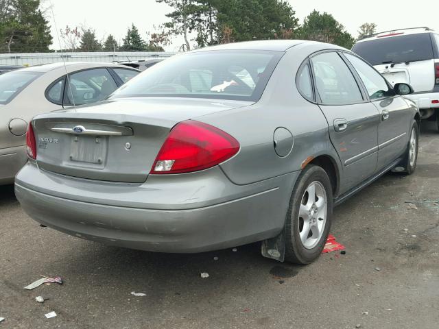 1FAFP53U01G128903 - 2001 FORD TAURUS GRAY photo 4