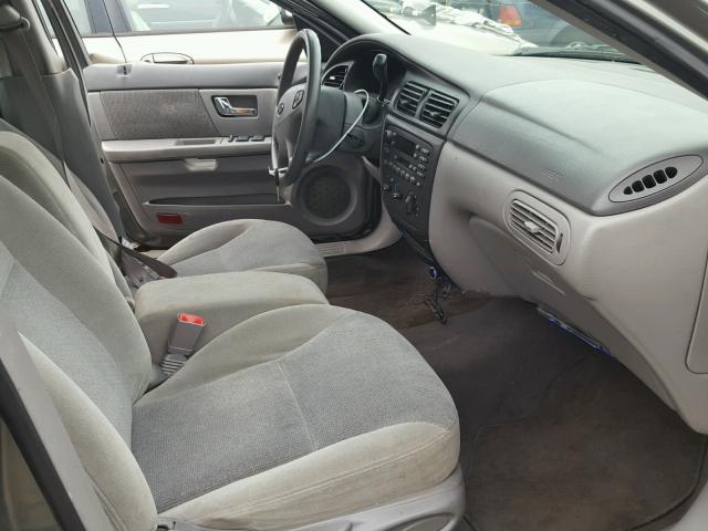 1FAFP53U01G128903 - 2001 FORD TAURUS GRAY photo 5