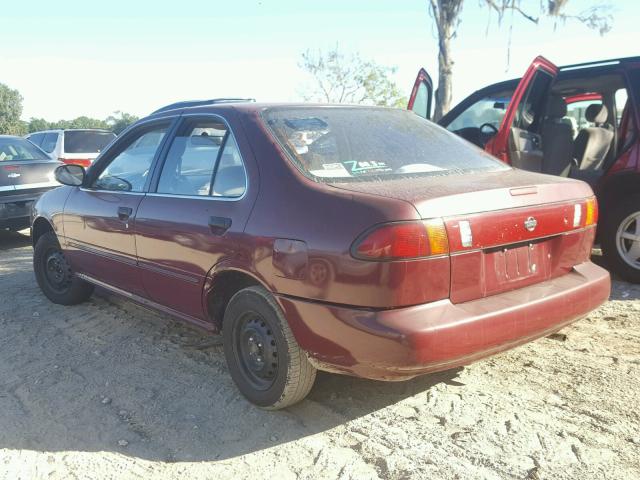1N4AB41D1TC762494 - 1996 NISSAN SENTRA E RED photo 3