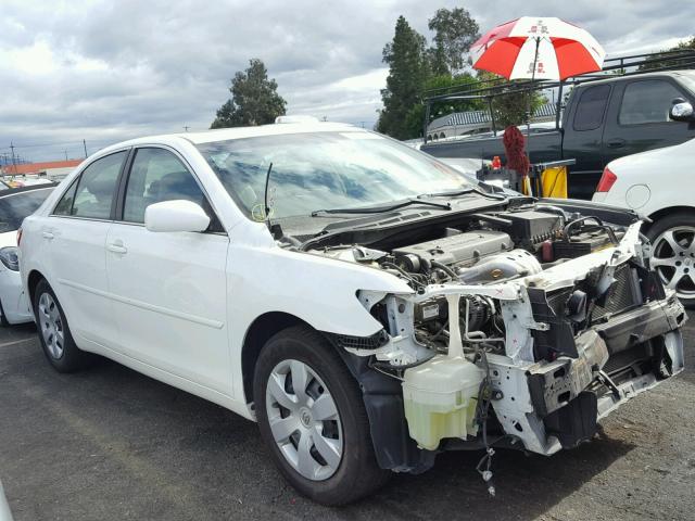 4T1BE46K29U895115 - 2009 TOYOTA CAMRY BASE WHITE photo 1