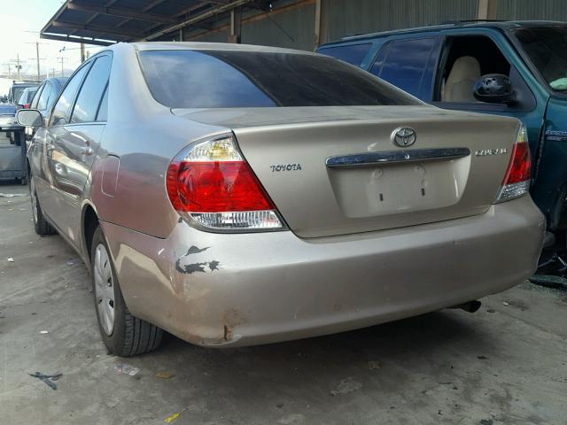 4T1BE32K95U565241 - 2005 TOYOTA CAMRY LE TAN photo 3