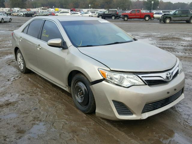 4T1BF1FK3DU226551 - 2013 TOYOTA CAMRY L GOLD photo 1