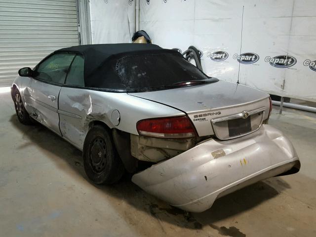 1C3EL45X35N575914 - 2005 CHRYSLER SEBRING SILVER photo 3