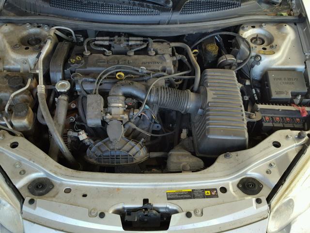 1C3EL45X35N575914 - 2005 CHRYSLER SEBRING SILVER photo 7