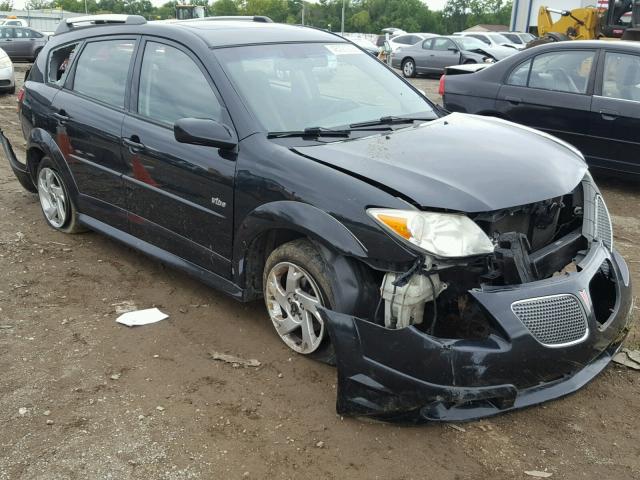 5Y2SL65858Z419745 - 2008 PONTIAC VIBE BLACK photo 1