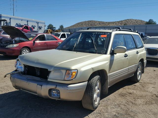 JF1SF655X1H728125 - 2001 SUBARU FORESTER S Qızıl foto 2