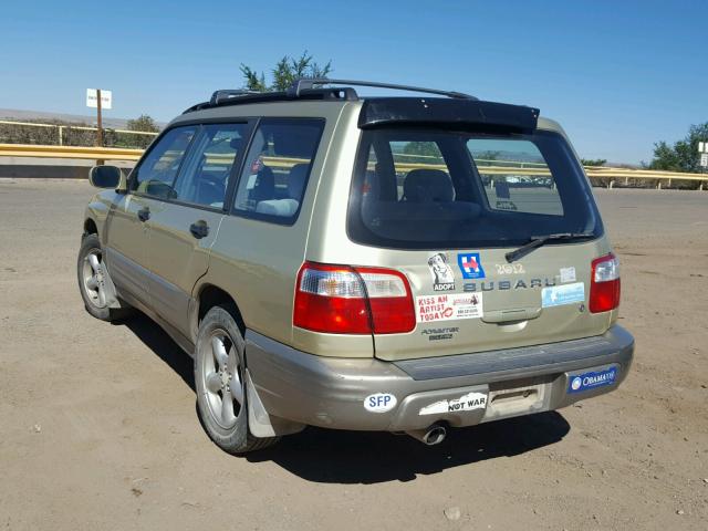 JF1SF655X1H728125 - 2001 SUBARU FORESTER S Qızıl foto 3