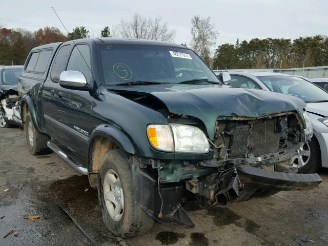 5TBBT44133S334799 - 2003 TOYOTA TUNDRA GREEN photo 1