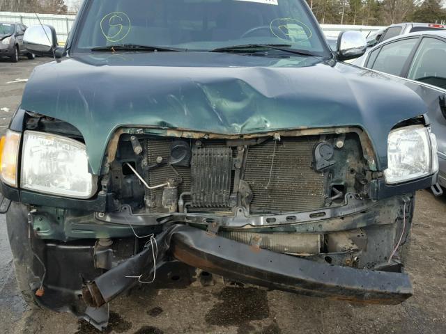 5TBBT44133S334799 - 2003 TOYOTA TUNDRA GREEN photo 7