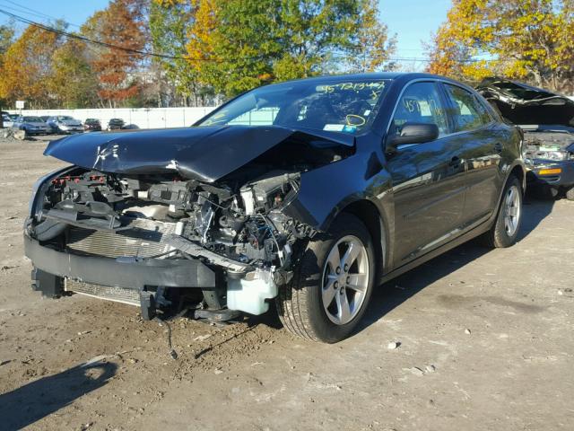 1G11A5SL7FF338841 - 2015 CHEVROLET MALIBU BLACK photo 2