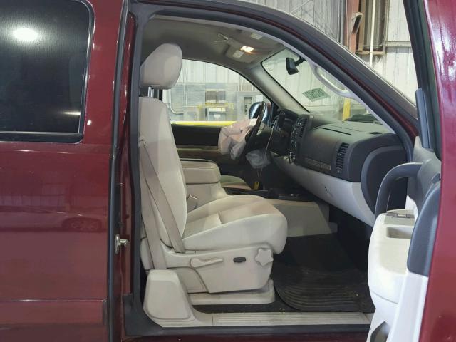 1GCEC19098Z190488 - 2008 CHEVROLET SILVERADO RED photo 5