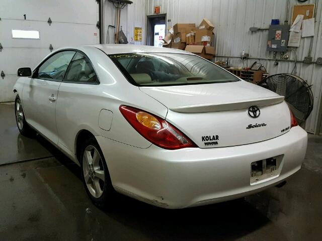 4T1CA30PX4U023546 - 2004 TOYOTA CAMRY SOLA WHITE photo 3