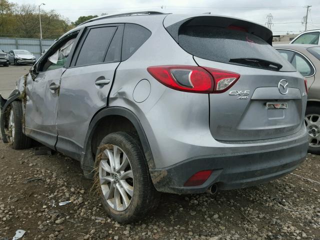 JM3KE4DY2E0427308 - 2014 MAZDA CX-5 GT SILVER photo 3