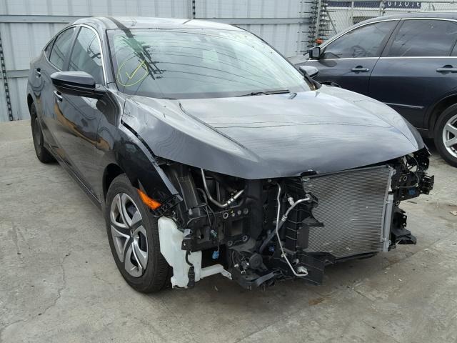 2HGFC2F54GH539521 - 2016 HONDA CIVIC LX BLACK photo 1