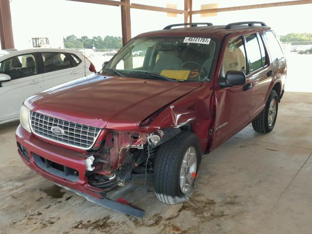 1FMZU73K64ZB36955 - 2004 FORD EXPLORER X RED photo 2