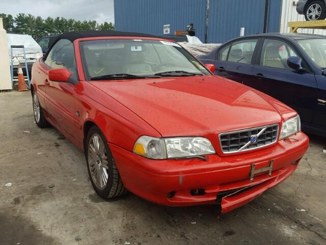 YV1NC63D84J042201 - 2004 VOLVO C70 LPT RED photo 1