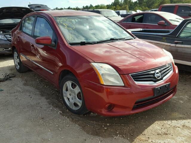 3N1AB6APXBL666868 - 2011 NISSAN SENTRA RED photo 1