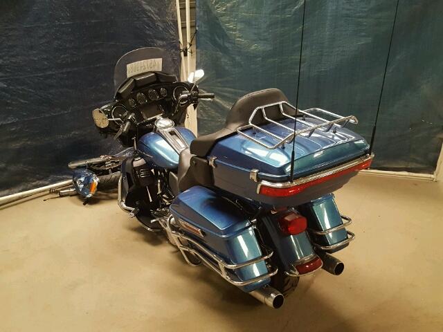 1HD1KEL19EB642243 - 2014 HARLEY-DAVIDSON FLHTK ELEC 蓝色 照片 3