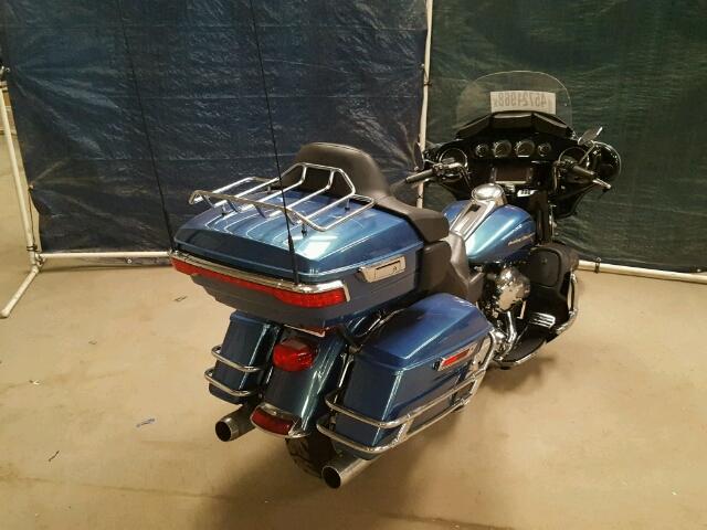 1HD1KEL19EB642243 - 2014 HARLEY-DAVIDSON FLHTK ELEC 蓝色 照片 4