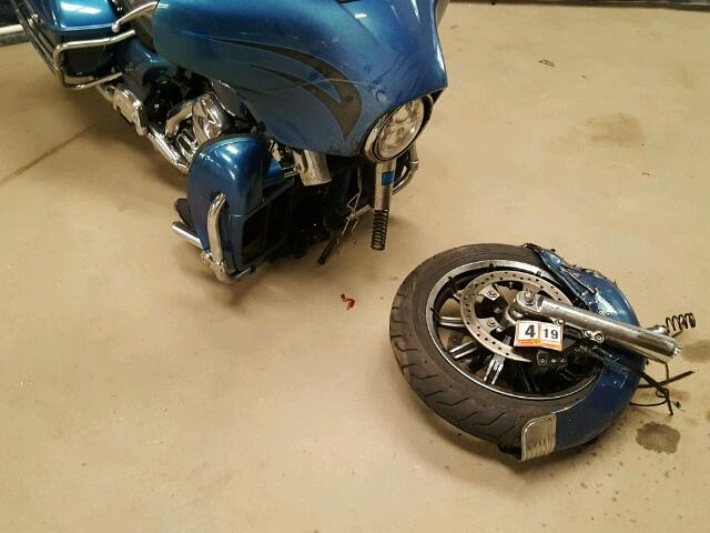 1HD1KEL19EB642243 - 2014 HARLEY-DAVIDSON FLHTK ELEC 蓝色 照片 9