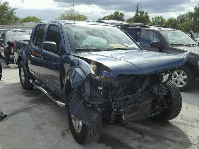 1N6AD0ERXDN719150 - 2013 NISSAN FRONTIER S BLUE photo 1