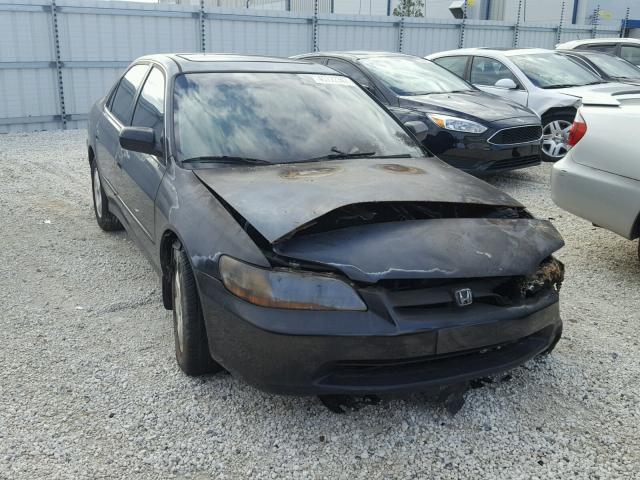 1HGCG1654WA058084 - 1998 HONDA ACCORD EX BLACK photo 1