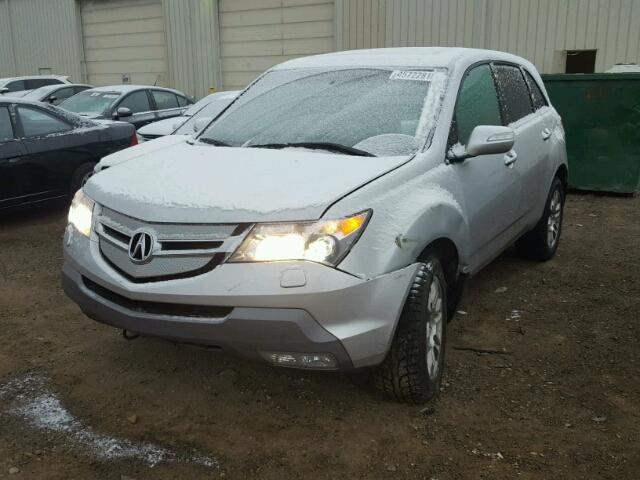 2HNYD28279H006356 - 2009 ACURA MDX SILVER photo 2