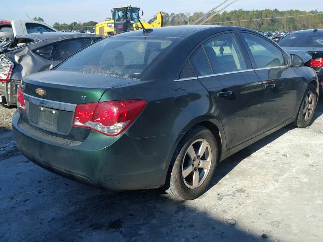 1G1PC5SB1E7120298 - 2014 CHEVROLET CRUZE LT GREEN photo 4