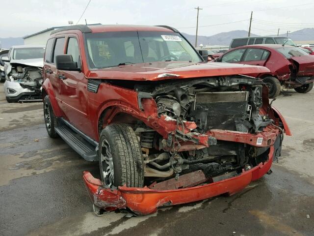 1D8GU58K37W556642 - 2007 DODGE NITRO ORANGE photo 1