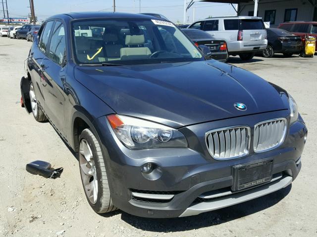 WBAVM1C54EVW55728 - 2014 BMW X1 SDRIVE2 GRAY photo 1