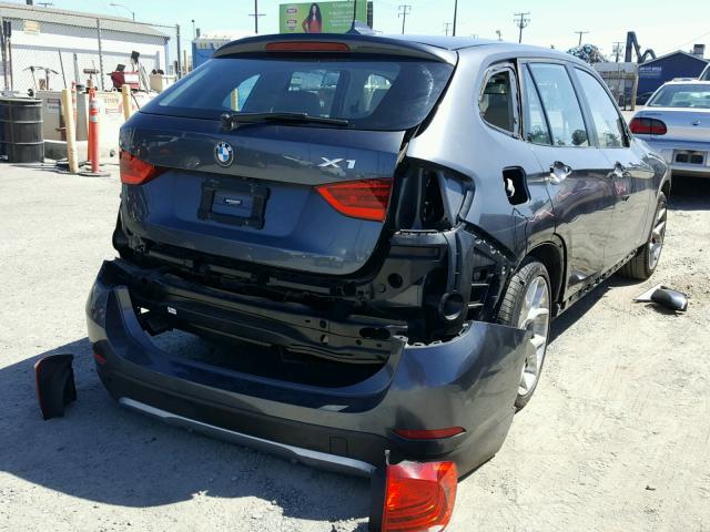 WBAVM1C54EVW55728 - 2014 BMW X1 SDRIVE2 GRAY photo 4