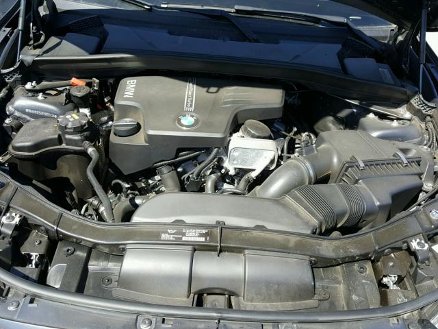 WBAVM1C54EVW55728 - 2014 BMW X1 SDRIVE2 GRAY photo 7