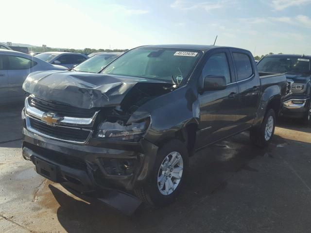 1GCGSCENXJ1107406 - 2018 CHEVROLET COLORADO L CHARCOAL photo 2
