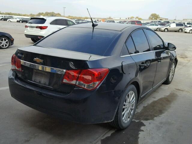 1G1PH5SB1D7166472 - 2013 CHEVROLET CRUZE ECO BLACK photo 4