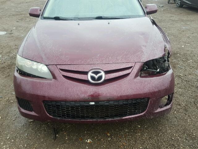 1YVHP80C085M20454 - 2008 MAZDA 6 I PURPLE photo 9