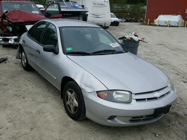 1G1JC52F747332565 - 2004 CHEVROLET CAVALIER SILVER photo 1